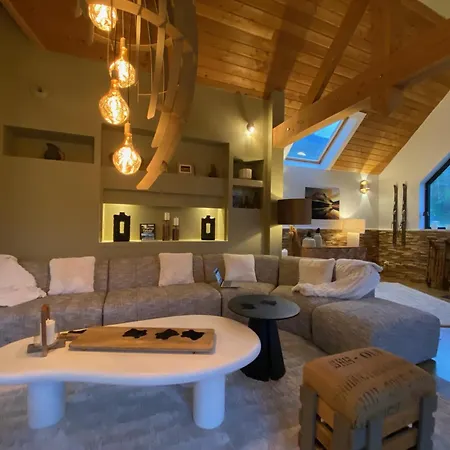 De Luxe Contemporain Vue 360 Degres Sur Les Montagnes Chalet *